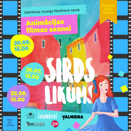 Valmieras muzejs ielūdz uz animācijas filmas "Sirds likums" īpašajiem bezmaksas seansiem