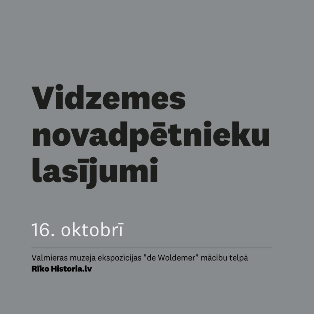 Vidzemes novadpētnieku lasījumi Valmieras muzejā 2025