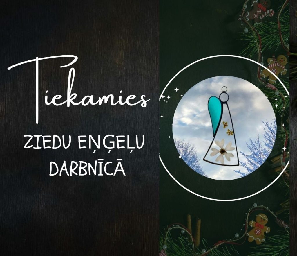 Ziedu eņģeļu meistarklase Valmieras muzejā 20. decembrī plkst. 11.00.