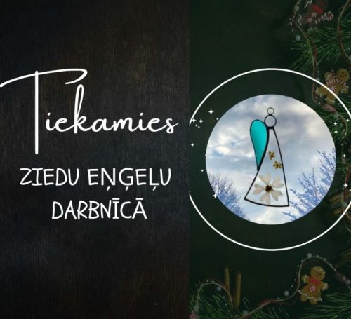 Ziedu eņģeļu meistarklase Valmieras muzejā 20. decembrī plkst. 11.00.